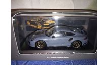 Porsche 911 Turbo S ’Exclusive series’ Dark, масштабная модель, Minichamps, scale0