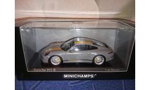 Porsche 911R Grey, масштабная модель, Minichamps, scale43