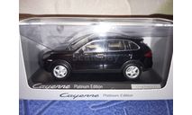 Porsche Cayenne Platinum Edition 2014 ⚫, масштабная модель, Minichamps, scale43