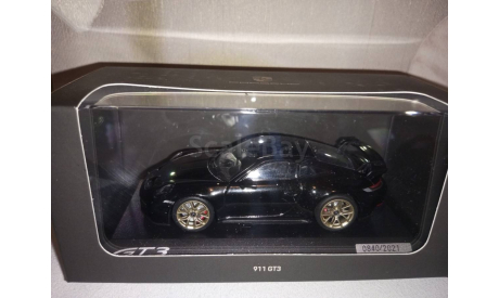 Porsche 911 GT3 (992) 2021 Black⚫ metallic, масштабная модель, Minichamps, scale43