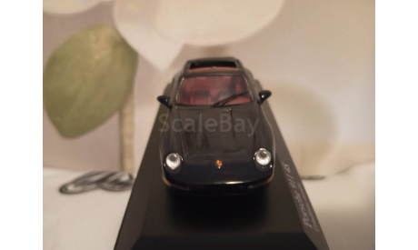 Porsche 911(993) Targa 4S Cobalt Blue Metallic, масштабная модель, Minichamps, scale43