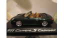 Porsche 911 Carrera S Cabriolet Green Metallic, масштабная модель, Minichamps, scale43