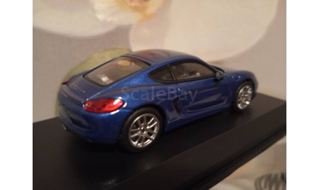 Porsche Cayman  2013 Blue, масштабная модель, Norev, scale43