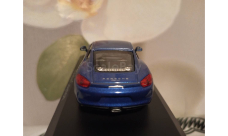 Porsche Cayman  2013 Blue, масштабная модель, Norev, scale43