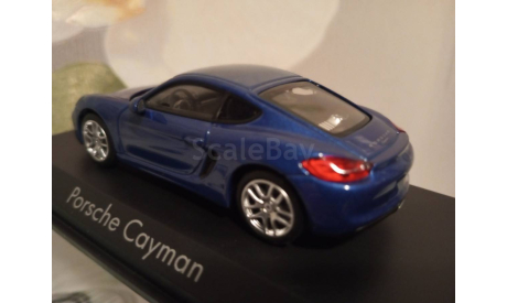 Porsche Cayman  2013 Blue, масштабная модель, Norev, scale43