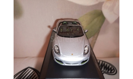Porsche Boxster e Silver, масштабная модель, Spark, scale43