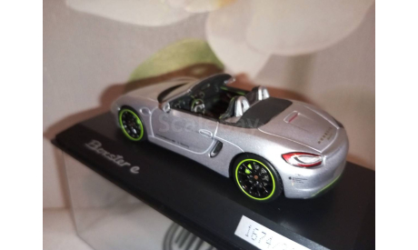 Porsche Boxster e Silver, масштабная модель, Spark, scale43