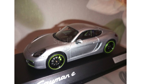 Porsche Cayman e Silver, масштабная модель, Spark, scale43
