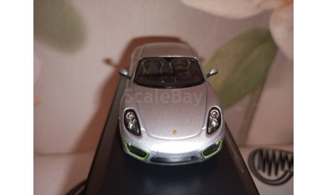 Porsche Cayman e Silver, масштабная модель, Spark, scale43