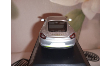 Porsche Cayman e Silver, масштабная модель, Spark, scale43