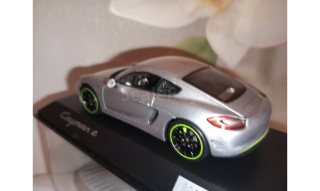 Porsche Cayman e Silver, масштабная модель, Spark, scale43