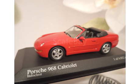 Porsche 968 Cabriolet 1994, масштабная модель, Minichamps, scale43