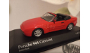 Porsche 944 Cabriolet 1991, масштабная модель, Minichamps, scale43