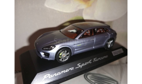 Porsche Panamera Sport Turismo Light Blue, масштабная модель, Spark, scale43
