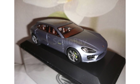 Porsche Panamera Sport Turismo Light Blue, масштабная модель, Spark, scale43