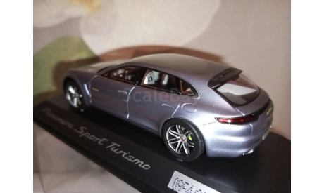 Porsche Panamera Sport Turismo Light Blue, масштабная модель, Spark, scale43