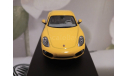 Porsche Cayman S Yellow, масштабная модель, Norev, scale43