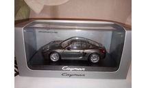 Porsche Cayman (981) 2013 Grey, масштабная модель, Norev, scale43