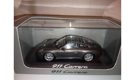 Porsche (991) Carrera 2012 Grey, масштабная модель, Minichamps, scale43