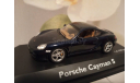 Porsche Cayman S Dark blue, масштабная модель, Schuco, scale43