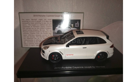 Porsche Cayenne Coupe by Merdad 2010 White⚪, масштабная модель, Esval models, scale43
