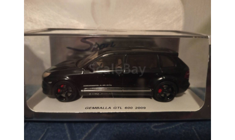 Porsche Gemballa GTL600 2009, масштабная модель, Spark, scale43