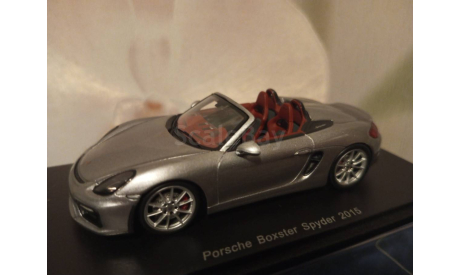 Porsche Boxster Spyder 2015, масштабная модель, Spark, scale43