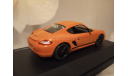 Porsche Cayman S Sport Orange, масштабная модель, Schuco, scale43