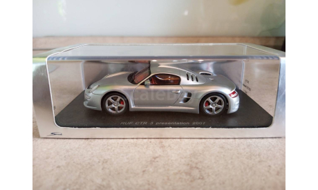 Porsche RUF CTR3 Presentation 2007, масштабная модель, Spark, scale43