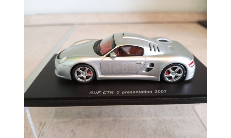 Porsche RUF CTR3 Presentation 2007, масштабная модель, Spark, scale43