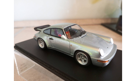 Porsche RUF CTR Silver 1988, масштабная модель, Spark, scale43