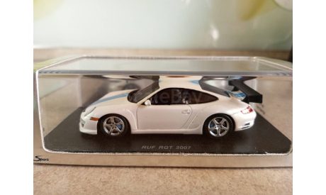Porsche RUF RGT 2007, масштабная модель, Spark, scale43