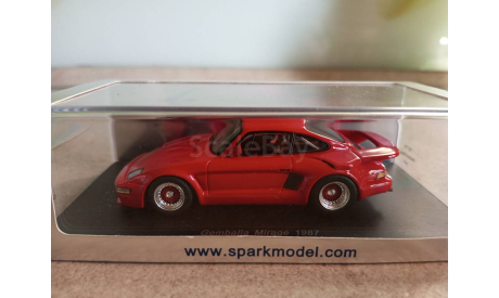 Porsche Gemballa Mirage 1987, масштабная модель, Spark, scale43