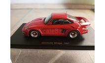 Porsche Gemballa Mirage 1987, масштабная модель, Spark, scale43