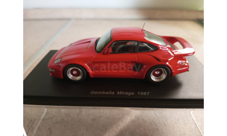 Porsche Gemballa Mirage 1987, масштабная модель, Spark, scale43