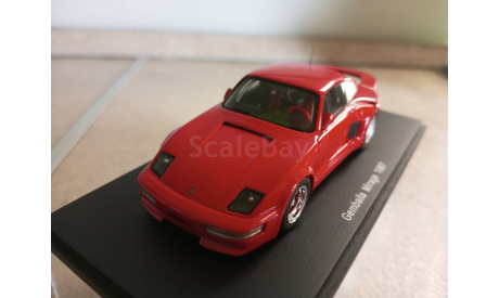 Porsche Gemballa Mirage 1987, масштабная модель, Spark, scale43