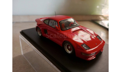Porsche Gemballa Mirage 1987, масштабная модель, Spark, scale43