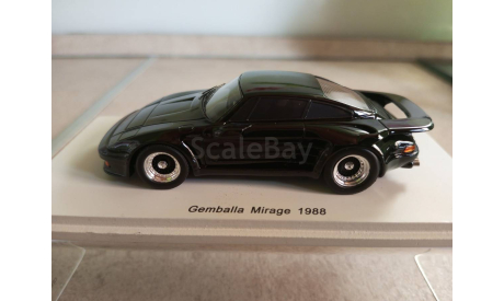 Porsche Gemballa Mirage 1988, масштабная модель, Spark, scale43
