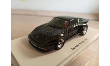 Porsche Gemballa Mirage 1988, масштабная модель, Spark, scale43