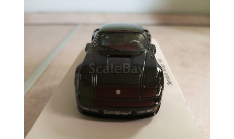 Porsche Gemballa Mirage 1988, масштабная модель, Spark, scale43