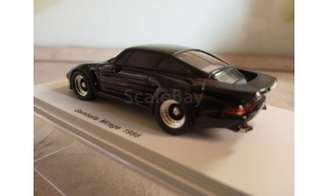 Porsche Gemballa Mirage 1988, масштабная модель, Spark, scale43