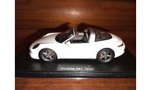 Porsche 991 Targa, масштабная модель, Spark, scale43