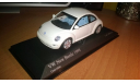 Volkswagen New Beetle 1998, масштабная модель, Minichamps, 1:43, 1/43