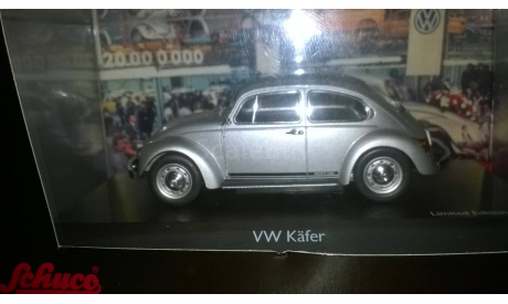 Volkswagen Beetle Kafer Silver Bug 1990, масштабная модель, Schuco, 1:43, 1/43