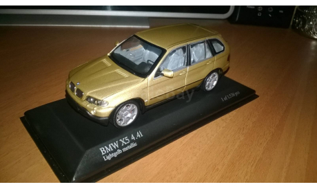 BMW X5 4.4i (e53) 2000, масштабная модель, Minichamps, scale43