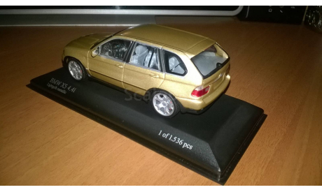 BMW X5 4.4i (e53) 2000, масштабная модель, Minichamps, scale43