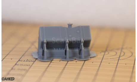 Бак Камаз 250л., запчасти для масштабных моделей, Ahkep Model’s, scale43