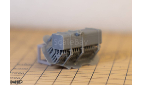 Бак Камаз 250л., запчасти для масштабных моделей, Ahkep Model’s, scale43