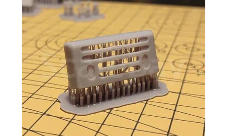 Решетка радиатора Зил-43180, запчасти для масштабных моделей, Ahkep models, scale43