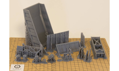 Кузов Камаз-5511 ранний 1/35, запчасти для масштабных моделей, Ahkep Model’s, scale35